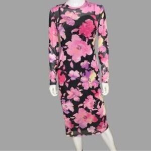 Floral Long Sleeve Dress